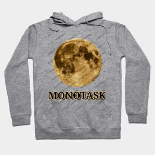 Full Moon artwork by MONOTASK Hoodie